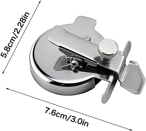 Round Magnetic Seam Guide - 2026 New Magnetic Seam Guide for Sewing Machine,Adjustable Sewing Machine Attachment for Precise Positioning and Edge Retaining in Kuwait
