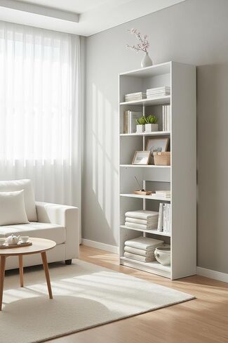 32" White Wood Walk in Closet with Five Shelves in Kuwait