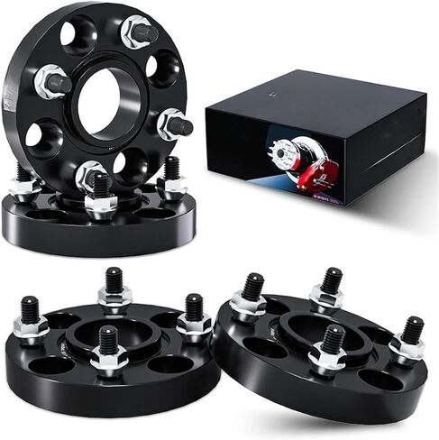 2/4PCS 4x100 54.1 M12 X 1.5 Compatible For Mazda MX-5 Miata RF/MX-5 RF 4Lug Flange Plate Wheel Spacers Aluminum Alloy Hub Widened Adapter(2pcs 20mm) in Saudi Arabia