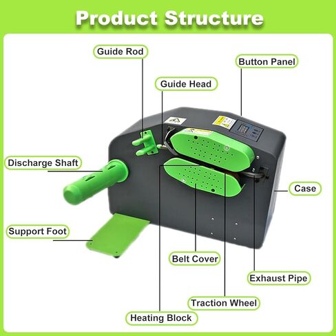 Air Cushion Packaging Machine, Portable Inflatable System for Bubbles Wrap and Filling Material, Stable Structure High Volume Packing Solution. in Kuwait