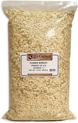 LD Carlson Flaked Barley 10 lb, Tan in Kuwait