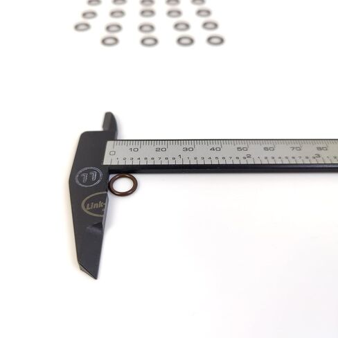 20 قطعة OR.03.10629 FKM Viton 7 × 1.5 مجموعة أدوات الختم العالمية O-Ring 6508636AA لسيارة جيب لكرايسلر in Kuwait
