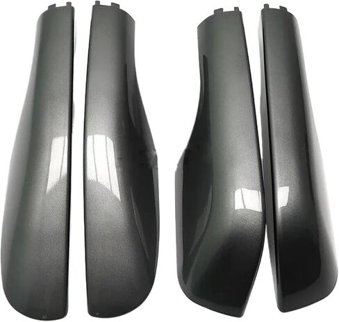 4Pcs Roof Rack Rail Bar End Cover Shell Compatible For Lexus LX570 2008-2016 Rooftop Luggage Rack End Plasitc Cover Shell Protection in Kuwait