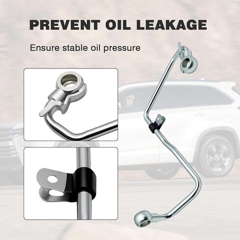 90430-16017 خط مبرد الزيت ومجموعة الحشيات مناسبة لتويوتا فينزا لسيينا لهايلاندر لـ RAV4 لكامري لأفالون 2009-2018 يستبدل 15772-31030 90430-16016 in Kuwait