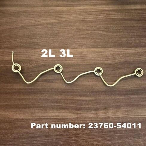 لتويوتا 2L 3L 23760-54011 هايلكس لاند كروزر هايس LH110 LH110G LH112 LH113 ToyoAce LY201 LY202 LY211 العودة ماسورة زيت in Kuwait