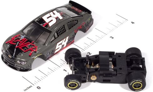 سيارة عالم السيارات SC419-3G Super III 2015 Chevy SS Slayer (رمادي) HO Scale Slot Car in Kuwait