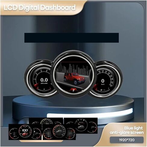 لوحة القيادة الرقمية 12.3 بوصة متوافقة مع BMW MINI 2014-2023 سنة لوحة لوحة القيادة LCD عداد السرعة أداة قمرة القيادة الافتراضية in Kuwait