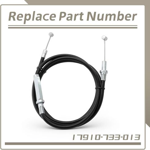 17910-733-013 كابل خنق متوافق مع Honda Tiller FC600 R F401 F501، كابلات التحكم جزء بديل مباشر تركيب سريع in Kuwait