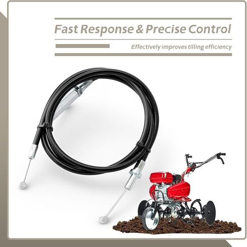 17910-733-013 كابل خنق متوافق مع Honda Tiller FC600 R F401 F501، كابلات التحكم جزء بديل مباشر تركيب سريع in Kuwait