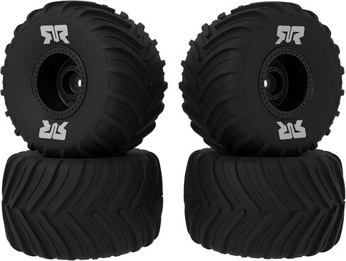 مجموعة إطارات ARRMA dBoots Chevron MT لاصقة (أسود) (زوجان) - GROM، ARA-3115 in Kuwait