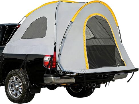 Truck Bed Tent with Awning Pickup Truck Tent for 5–8.2 ft Bed Waterproof PU3000 Oxford Camping Tent Portable Truck Camper for Chevy Silverado 1500 F150 Ram 1500 in Saudi Arabia