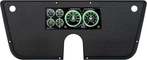 مجموعة أدوات قياس LCD 7404 Invision مقاس 8.8 بوصة من Auto Meter، شاحنة تشيفي 67-72، لوحة قياس رقمية ملائمة مباشرة in Kuwait