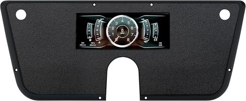 مجموعة أدوات قياس LCD 7404 Invision مقاس 8.8 بوصة من Auto Meter، شاحنة تشيفي 67-72، لوحة قياس رقمية ملائمة مباشرة in Kuwait