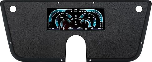 مجموعة أدوات قياس LCD 7404 Invision مقاس 8.8 بوصة من Auto Meter، شاحنة تشيفي 67-72، لوحة قياس رقمية ملائمة مباشرة in Kuwait