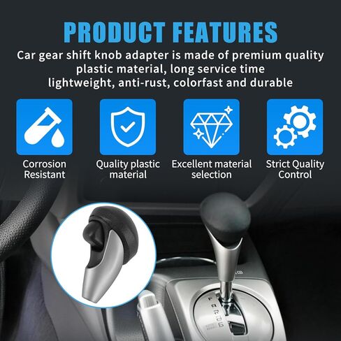 54130-SNA-A81 مقبض ناقل الحركة الأوتوماتيكي، رافعة مقبض ناقل الحركة متوافقة مع Honda Civic 2006 2007 2008 2009 2010 2011 in Kuwait