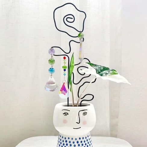 مجموعة أسلاك ألومنيوم حرفية مقاس 9 قياس/3 مم من SNAIL GARDEN مع أدوات التقاط أشعة الشمس الكريستالية، ومشابك وزردية نباتات الفراشة، سلك ألومنيوم 65.6 قدم (20 مترًا) للحرف اليدوية تعريشة نباتية، وصناعة المجوهرات (ذهبي وأسود) in Kuwait