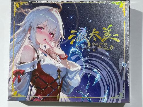 سلسلة Goddess Story Waifu: مجموعة بطاقات التداول من Liquid Fantasy Extreme Spicy Packs Booster Box TCG Anime Girl Collection ACGN in Kuwait