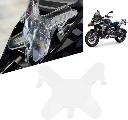 ل R1300GS r1300 rs 2023-2024 غطاء المصباح R 1300 GS دراجة نارية الجبهة العلوي غطاء حماية كشافات عدسة حامي الاكريليك غطاء الشواية R 1300 RS in Kuwait