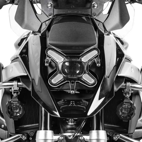 ل R1300GS r1300 rs 2023-2024 غطاء المصباح R 1300 GS دراجة نارية الجبهة العلوي غطاء حماية كشافات عدسة حامي الاكريليك غطاء الشواية R 1300 RS in Kuwait