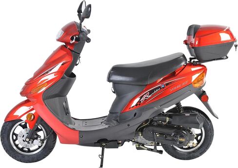دراجة سكوتر TAO 49cc / 50cc قانونية بالكامل للشارع مزودة بصندوق مطابق - اختر لونك in Kuwait