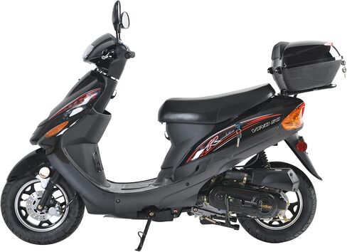 دراجة سكوتر TAO 49cc / 50cc قانونية بالكامل للشارع مزودة بصندوق مطابق - اختر لونك in Kuwait