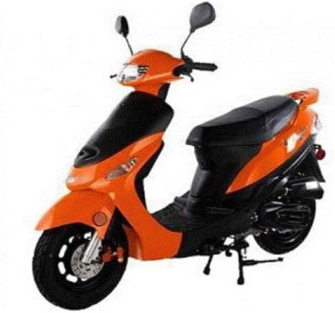 دراجة سكوتر TAO 49cc / 50cc قانونية بالكامل للشارع مزودة بصندوق مطابق - اختر لونك in Kuwait