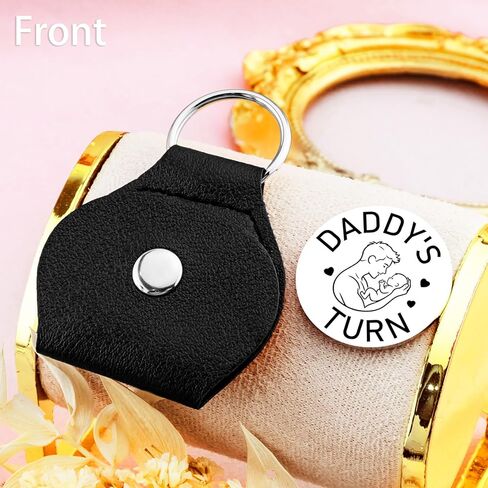 New Parents Gifts For Couples Double-Sided Coin Gifts For Couples Mommy Daddy First Time Moms Dad To Be New Parents On Mother’s Day Father’s Day Christmas Birthday Gift Ideal Pregnancy Gift in Kuwait