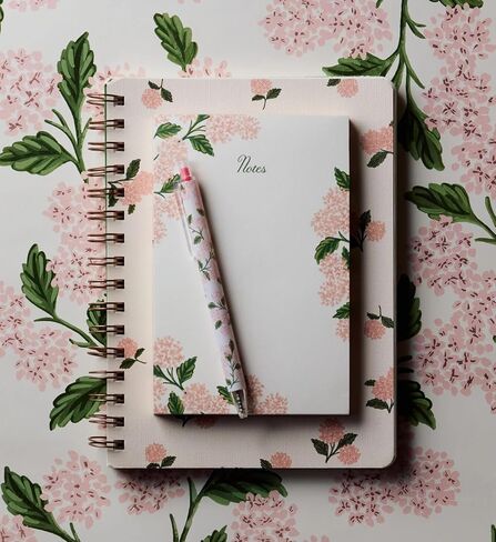 شركة RIFLE PAPER CO. مفكرة الكوبية الوردية المرجعية 75 صفحة قابلة للتمزيق، إدارة المهام المهمة، تدوين قائمة المهام، أو ترك رسالة جميلة (6.5 بوصة طول × 4.25 بوصة عرض) in Kuwait