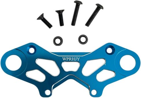 Aluminum Bumper Plate for Kyosho Fazer MK2 RC Upgrade. (red) in Kuwait