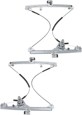 KarParts360 for Chevy Silverado 1500/2500 / 3500 Front Window Regulator 1999-2006 Driver Side | Manual Crank Type | Includes 2007 Classic | GM1350109 | 15871124 in Kuwait