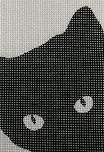 مجموعة Pepita Needlepoint: قطة حول الزاوية، 7 × 8 بوصة in Kuwait