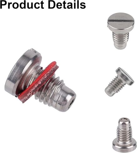 4pcs 688-45341 Magnetic Drain Plug Screw & 90430-08020 Washer for Yamaha Outboard Engine Lower Unit 130-300HP, Compatible with 688-45341-00 688-45341-01 Marine Leak-Proof Replacement Parts in Kuwait