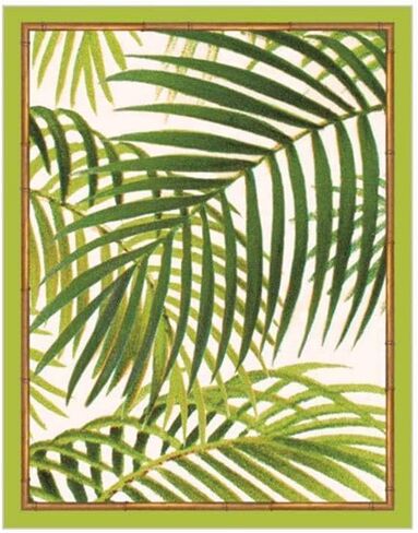 بطاقات هدايا Caspari Under the Palms - 4 مع مظاريف in Kuwait