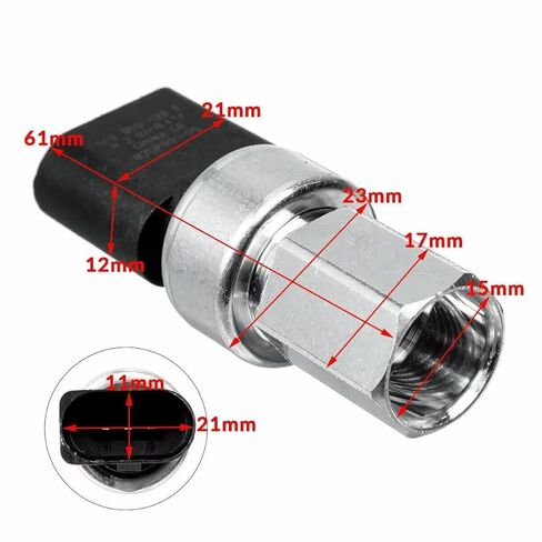 مستشعر Air Con متوافق مع سكودا لـ YETI 2009 5K0959126 1K0959126E 82CP09-05 مفتاح مستشعر ضغط تكييف الهواء in Kuwait