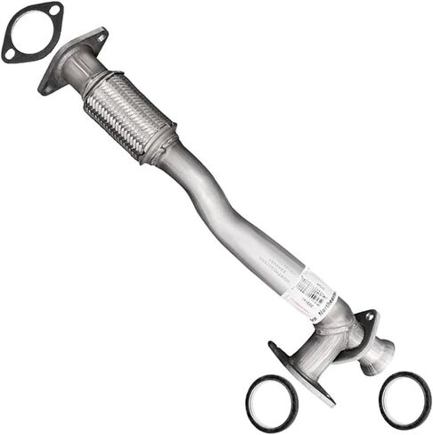 Exhaust Front Flex Pipe Compatible for 2006-2012 Ford Fusion 3.0L | Stainless Steel | Northeastern Exhaust | Free Gaskets Included | Direct-Fit Replacement in Kuwait