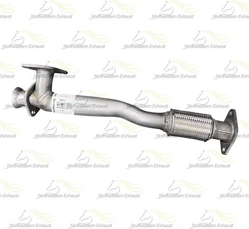 Exhaust Front Flex Pipe Compatible for 2006-2012 Ford Fusion 3.0L | Stainless Steel | Northeastern Exhaust | Free Gaskets Included | Direct-Fit Replacement in Kuwait