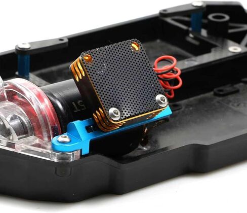 Aluminum Motor Cooling Fan Mount for Tamiya 1/10 RC Car TT-02 Chassis, CNC Motor Heatsink Bracket Holder for 30mm/ 35mm /40mm Fans, RC Upgrade Parts for TT02 in Kuwait