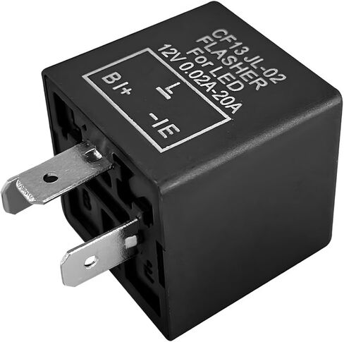 CF13 LED Electronic Flasher Relay, 12V 3-Pin CF13 Universal Turn Signal Relay Replacements, LED Turn Signal Flasher Blinker Relays for Most Vehicles, Car Accessories in Kuwait