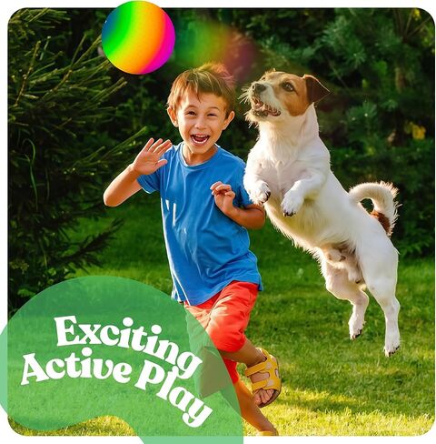 ArtCreativity Extra Durable 9" Kickball for Kids with Easy Use Hand Pump, Colorful Playground Ball Built for Tough Wear and Tear, Strong PVC Material Withstands All Play, Classic Outdoor Toy in Kuwait