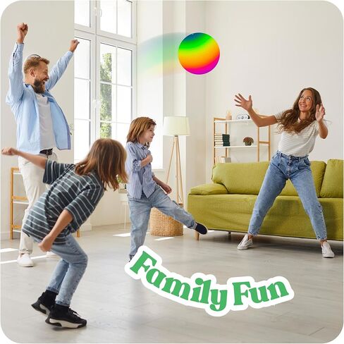 ArtCreativity Extra Durable 9" Kickball for Kids with Easy Use Hand Pump, Colorful Playground Ball Built for Tough Wear and Tear, Strong PVC Material Withstands All Play, Classic Outdoor Toy in Kuwait