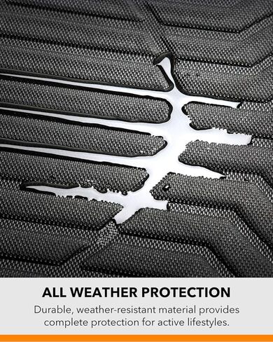 3D MAXpider Custom Fit Maxtrac Floor Mat (Black) Compatible with BMW X5 (G05) 5-seat 2019-2026 - Full Set in Kuwait