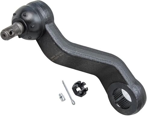 Detroit Axle - 2pc 2WD Complete Power Steering Gearbox Kit for 1994-1999 Dodge Ram 2500 3500, Gearbox Assembly Steering Pitman Arm 1995 1996 1997 1998 Replacement in Kuwait
