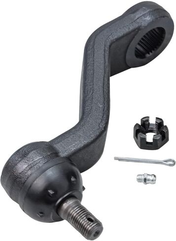 Detroit Axle - 2pc 2WD Complete Power Steering Gearbox Kit for 1994-1999 Dodge Ram 2500 3500, Gearbox Assembly Steering Pitman Arm 1995 1996 1997 1998 Replacement in Kuwait