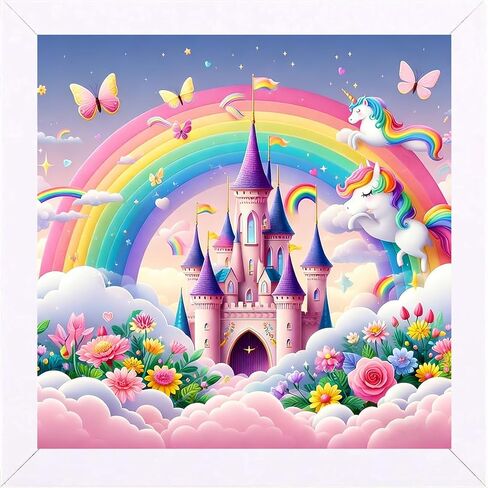 JAKI Diamond Art Painting Kits for Adults-5D DIY Cartoon Diamond Art for Adults,Full Drill Diamond Art Kits for Gift Home Wall Decor(12x12inch) in Saudi Arabia