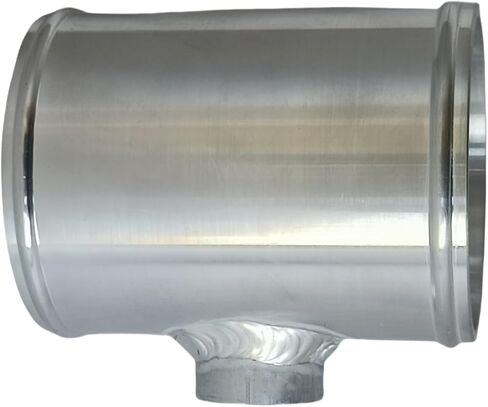 أنبوب المبرد الداخلي من الألومنيوم 3 "OD مع 3/8" NPT Bung متوافق مع Ford / GM IAT in Kuwait