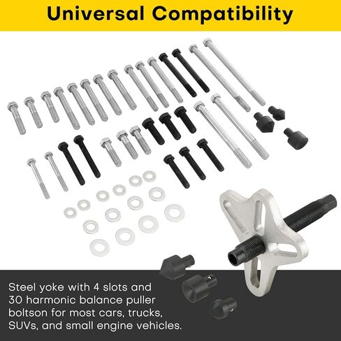 46PCS Harmonic Balancer & Power Steering Pulley Puller Installer Tool Set in Kuwait