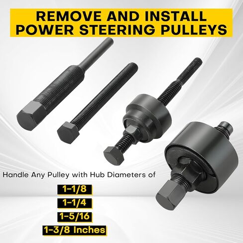 46PCS Harmonic Balancer & Power Steering Pulley Puller Installer Tool Set in Kuwait