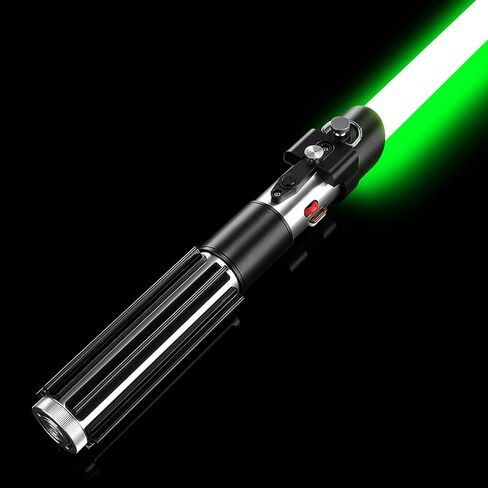 ترقية Duling Vader Lightsaber Black Series Sith Lord Sabre APP التحكم السلس سوينغ المعادن هيلت السيف 16 خطوط الصوت دارث ضوء صابر للبالغين هدية تأثيري (RGB-Vader) in Kuwait