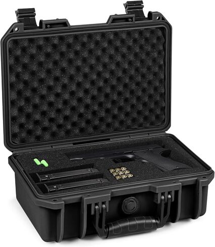 SEKKVY Gun Case for Handguns, Pistol Case Hard Shell in Kuwait