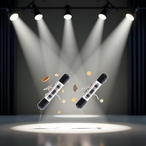2Pcs Black Invisible Thread Levitation Magic Trick Props Kits Resistant Stage Street Floating Prop for Magician Invisible Thread Retractor Useful SmallReel Magic Tricks Accessories (120cm) in Kuwait